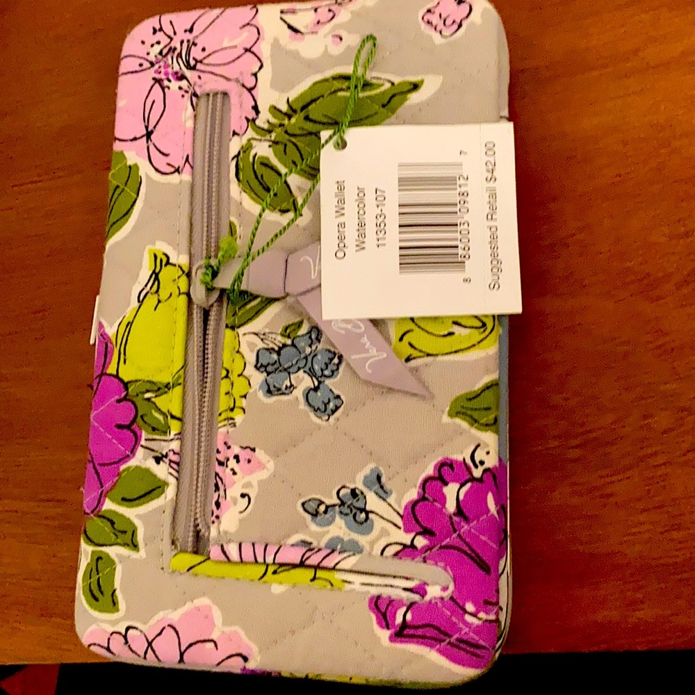 Vera Bradley Wallet Watercolor